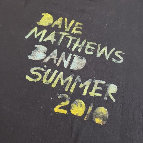 DAVE‎ MATTHEWS' BAND Summer 2010 Tee T-Shirt by Anvil Sustainable Concert Merch - Picture 14 of 15